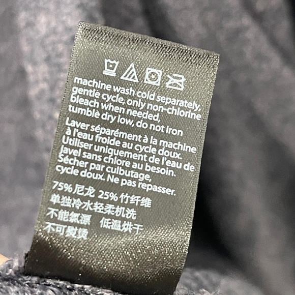 Barefoot Dreams CozyChic Ultra Lite Hi/Lo Cardigan Dark Gray Carbon L/XL 903 - Picture 7 of 8